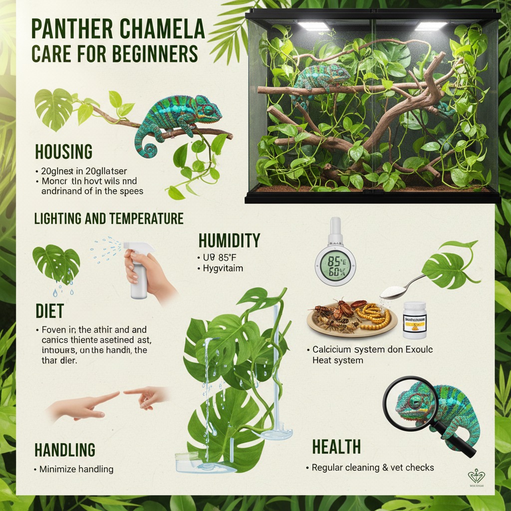 Panther Chameleon Care for Beginners